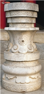 White Marble Column,Stone Column,Roman Column,Handcraft Columns