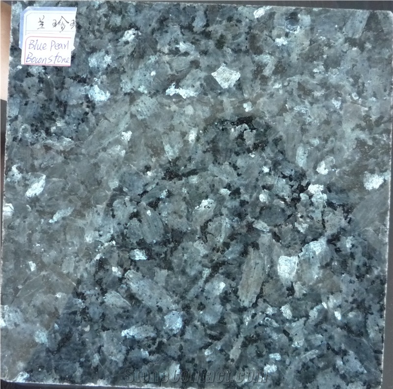 Blue Pearl Granite Tiles & Slabs, Polished/Honed/Flamed Blue Granite