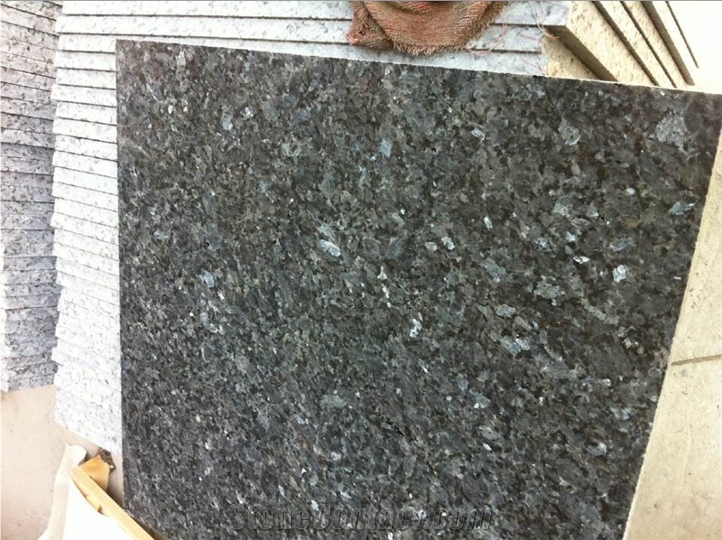 Blue Pearl Granite Tiles & Slabs, Polished/Honed/Flamed Blue Granite