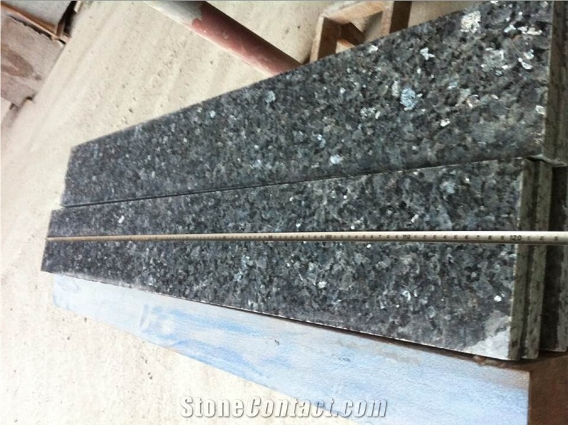Blue Pearl Granite Tiles & Slabs, Polished/Honed/Flamed Blue Granite