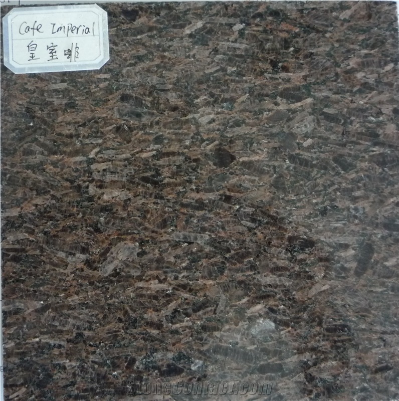 Cafe Imperial/Coffee Imperial Granite Tiles & Slabs,Polished/Honed/Flamed/Bush Hammered/Sandblast Brown Granite