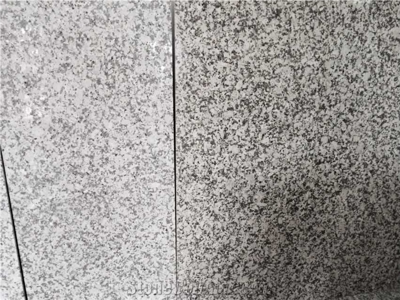 China Bala Flower Granite Tiles & Slabs, Chinese White Granite, Guangdong Province Origin, Polished/Honed/Flamed/Bush Hammered/Sandblast