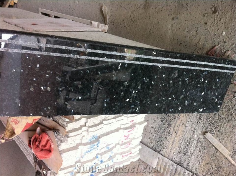 Emerald Pearl Granite Tiles & Slabs, Polished/Honed/Flamed/Bush Hammered/Sandblast