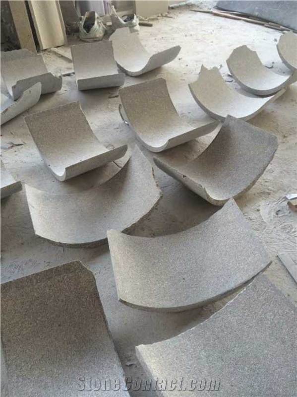 G617 Chinese Granite Arc Panel,Curved Plate,G617 Granite Column