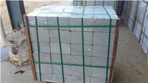 G623 Granite Paving Stone, China White Granite Kerbstone, Flamed/Sandblast/Natural Surface