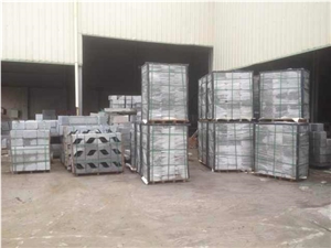 G623 Granite Paving Stone, China White Granite Kerbstone, Flamed/Sandblast/Natural Surface