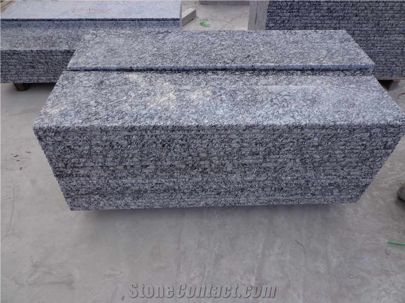 Spray White Granite,Sea Wave White Granite Tiles & Slabs,Polished/Honed/Flamed China Grey Granite