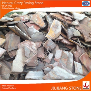 Irregular Paving Flagstone Courtyard,Flagstone Patios