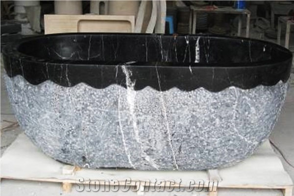 Black Cloud,Nero Oriental,China Marquina,China Marquina Marble Bathtubs