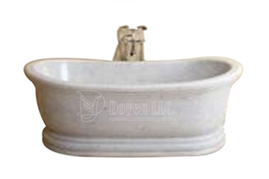 M White Marble Bath Tubs 1830x950x600