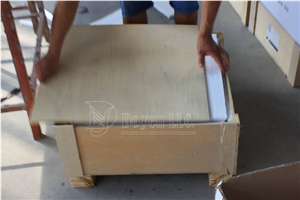 Resin Yellow Cheap Marble Bowls, Wholesale Stone Vessel Sinks, Distributed Farm Basins, Factory Nature Stone Sinks, Manufactured Cheap Square Wash Basins