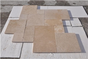 Denizli Travertine Pattern(All the Selections) Slabs & Tiles, Turkey Beige Travertine