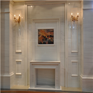 Bianco Dolomiti Marble Tiles Walling, White Marble Tiles for Home/Office Decor