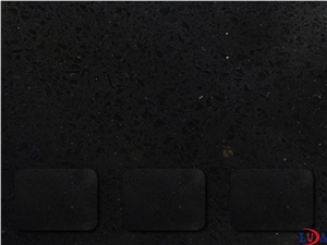 Ld4323 Black Stars Quartz Stone Tiles & Slabs for Countertops Ld4323 Black Stars Quartz Stone Tiles & Slabs for Countertops