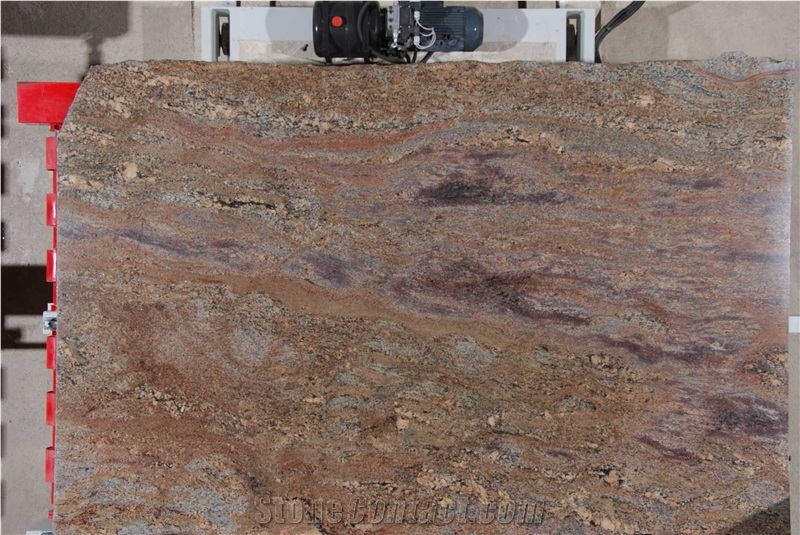 Crema Bordeaux Granite 3cm Slabs