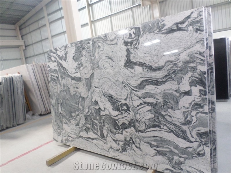 Wiskon White Slabs & Tiles, Viskont White Granite Slabs