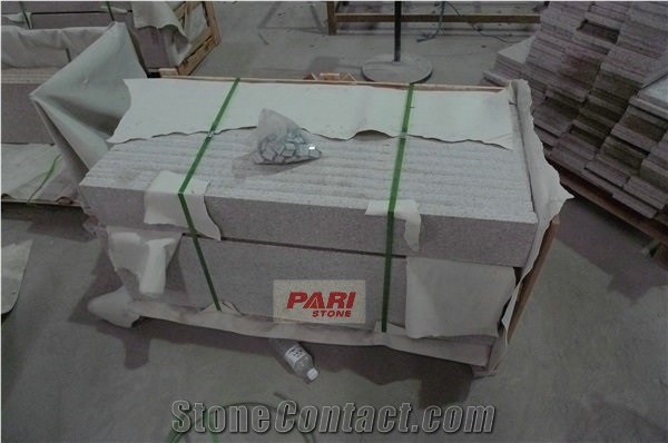 G682 Granite Steps,China Beige Granite Stairs & Steps