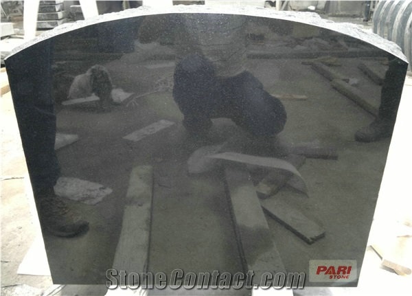 Shanxi Black Granite Tombstone,Black Gravestone,Absolute Black Monument