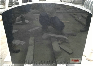 Shanxi Black Granite Tombstone,Black Gravestone,Absolute Black Monument