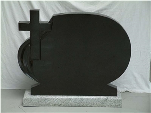 Absolute Black Granite Monuments Stones