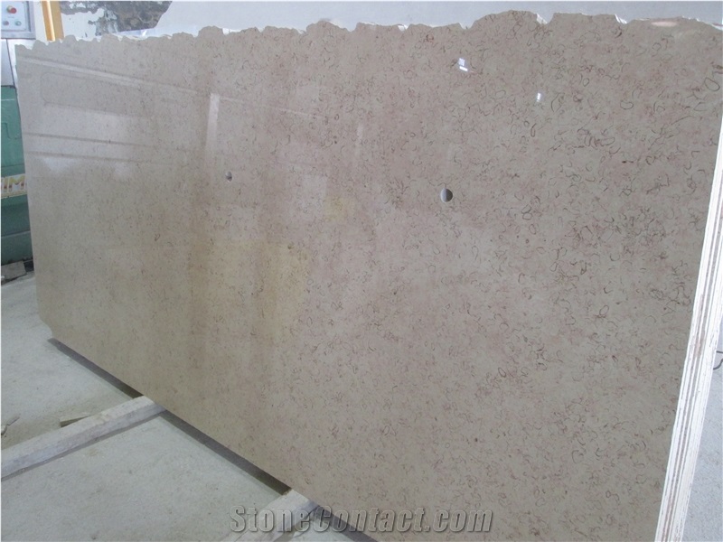 Pinkish Cocciolato, Trani Cocciolato Marble Tiles & Slabs, Beige Polished Marble Floor Tiles, Wall Tiles