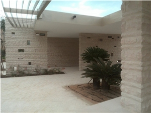 Sandstone Rock Finish Slabs & Tiles, Dholpur Beige Sandstone Tiles