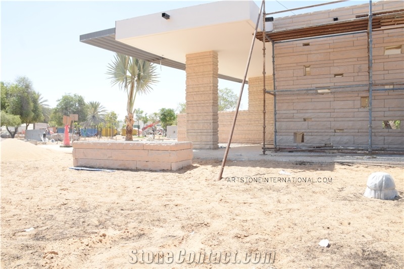 Sandstone Rock Finish Slabs & Tiles, Dholpur Beige Sandstone Tiles