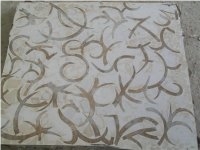 Chinese Style Round Marble Floor Medallion,Waterjet Inlay Medallion