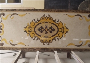 Marble Round Waterjet Medallions,Mosaic Floor Medallions