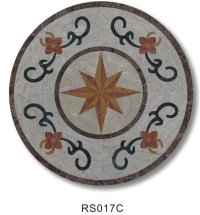 Multicolor Round Medallion, All Natural Stone Medallions Multicolor Round Medallion, All Natural Stone Medallions