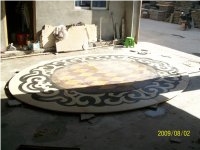 Multicolor Round Medallion, All Natural Stone Medallions