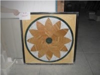 Multicolor Square Medallion, All Natural Stone Medallions