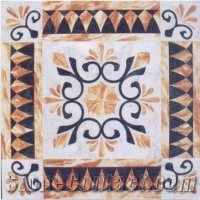 Multicolor Square Medallion, All Natural Stone Medallions
