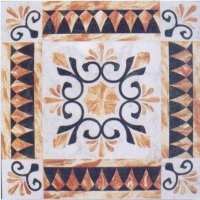 Multicolor Square Medallion, All Natural Stone Medallions