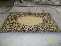 Square Marble Flooring Medallion