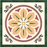 Square Waterjet Medallion,Marble Flower Waterjet Medallion