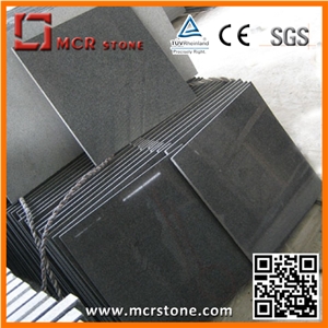 Black Sesame Slabs & Tiles, China Black Granite