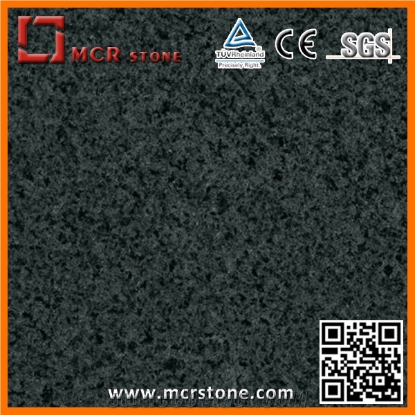 Black Sesame Slabs & Tiles, China Black Granite