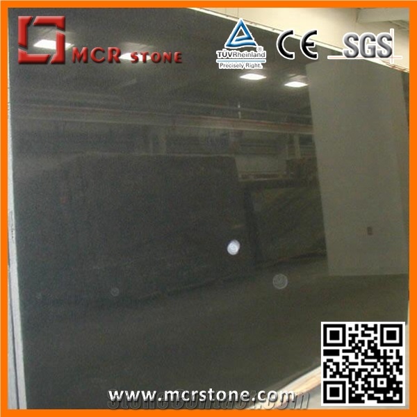 Black Sesame Slabs & Tiles, China Black Granite