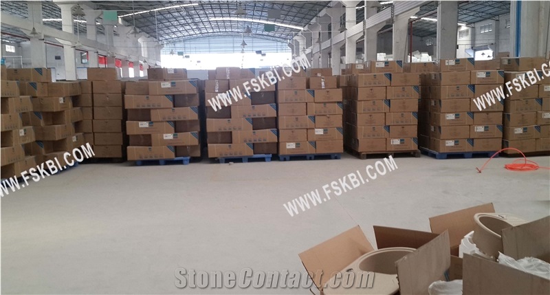 Beige Granite Composite Kitchen Sinks