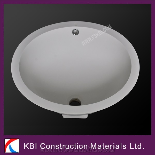 Manmade Stone Corian Solid Surface Bowl Sinks & Basins