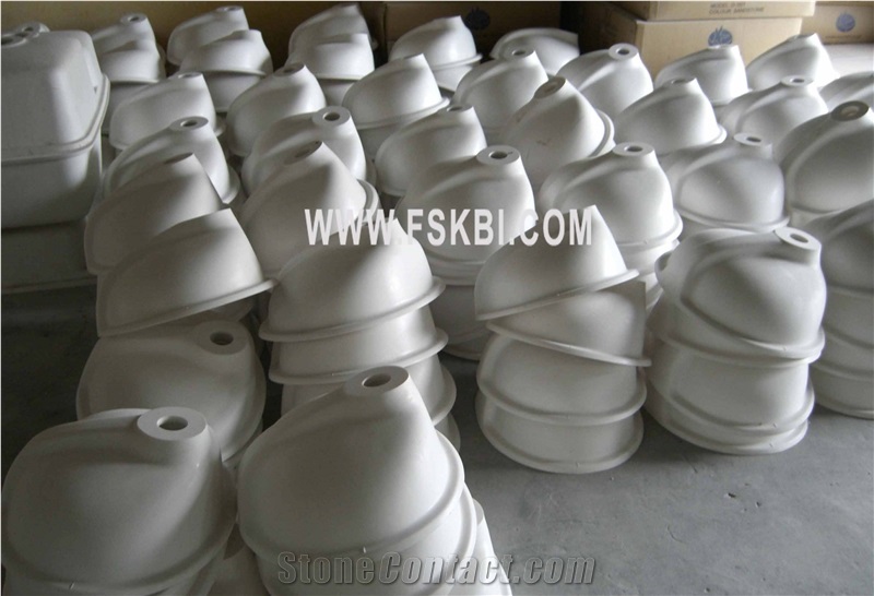 Oval Bowl Solid Surface Acrylic Sinks & Basins