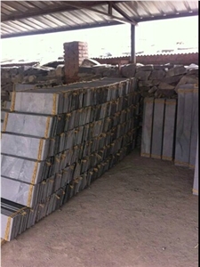 Paving Stones Slabs & Tiles, Mongolia Black Basalt Slabs & Tiles