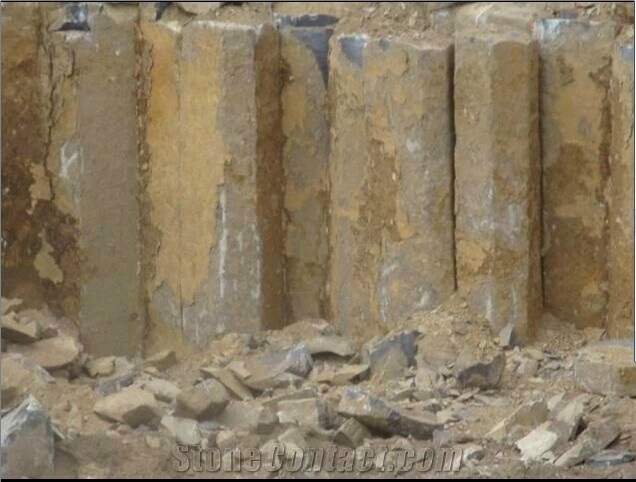Paving Stones Slabs & Tiles, Mongolia Black Basalt Slabs & Tiles