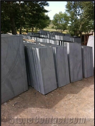 Paving Stones Slabs & Tiles, Mongolia Black Basalt Slabs & Tiles