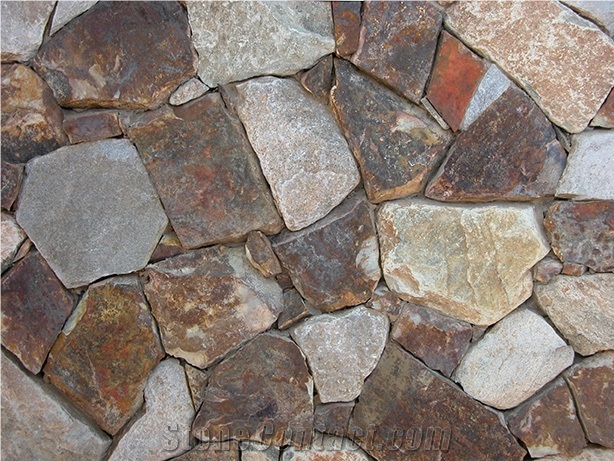 Copper Creek Blend Dry Wall, Copper Creek Blend Slate Building & Walling