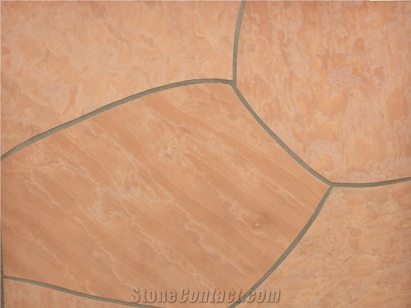 Desert Rose Sandstone Flagstone