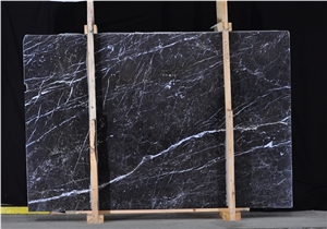 Black Light Marble Slabs ( Black Marquina )