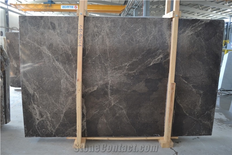 Olive Dark Marble Slabs & Tiles ( Dark Emperador )