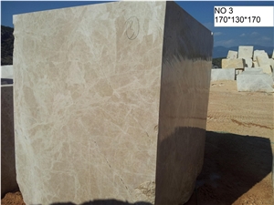 Patara Beige Marble Block ( Light Emparador )